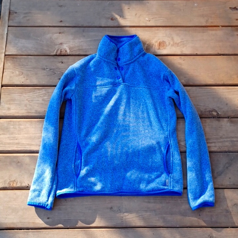 Super Soft Blue Eddie Bauer Hoodie Women's Small